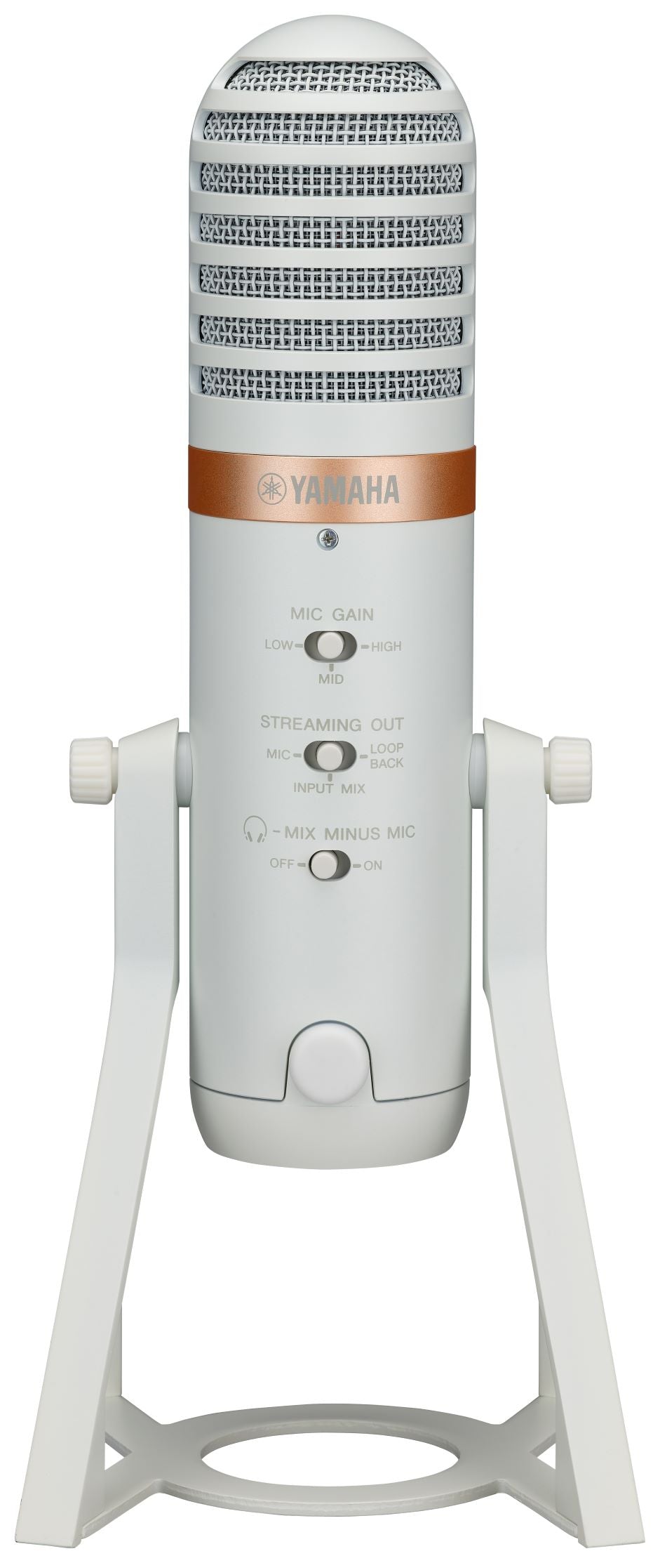 Yamaha AG01 USB Microphone (White)