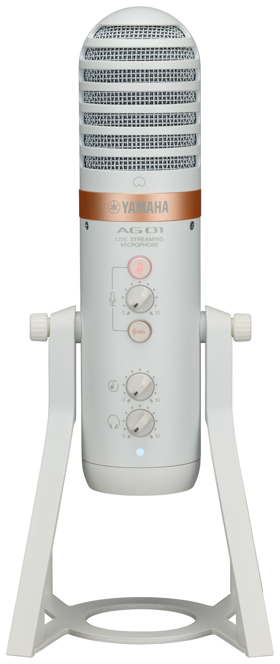 Yamaha AG01 USB Microphone (White)