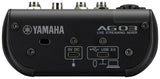 Yamaha AG03 MkII Live Streaming Mixer (Black)