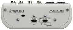 Yamaha AG06 MkII - Live Streaming Mixer (Weiß)