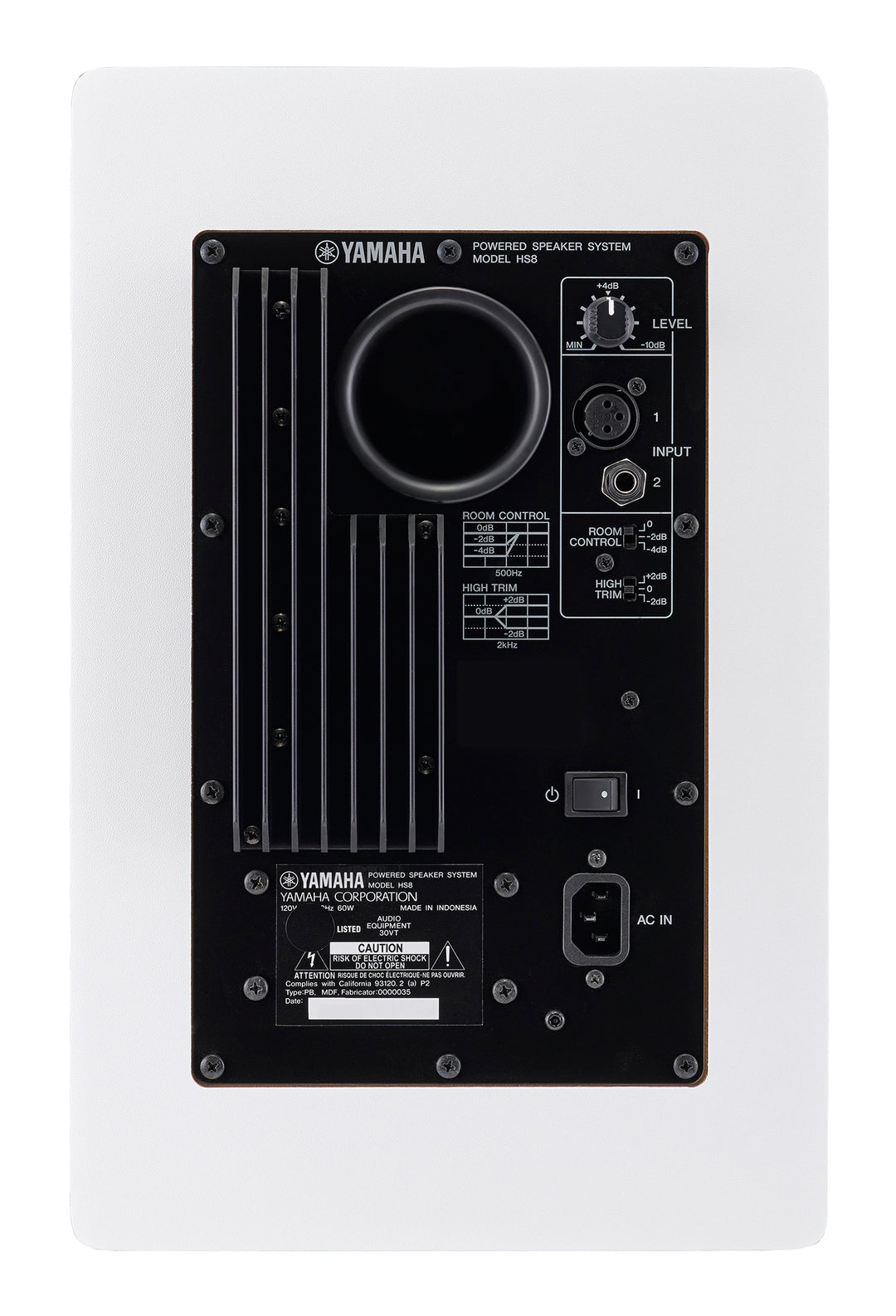 Yamaha HS8 - Studiomonitor Startpaket (Weiß)