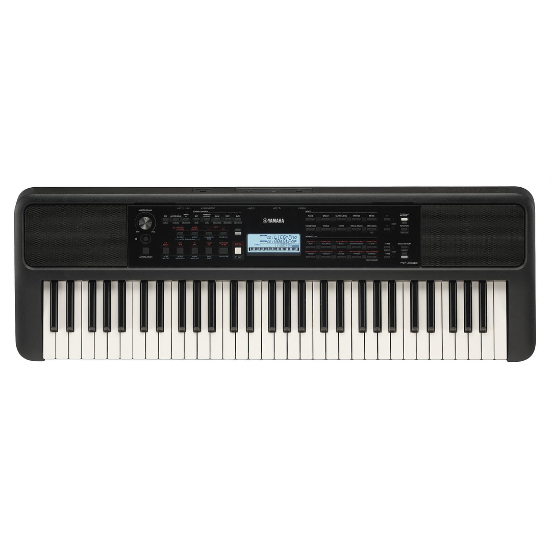 Yamaha PSR-E383 Keyboards (Schwarz)