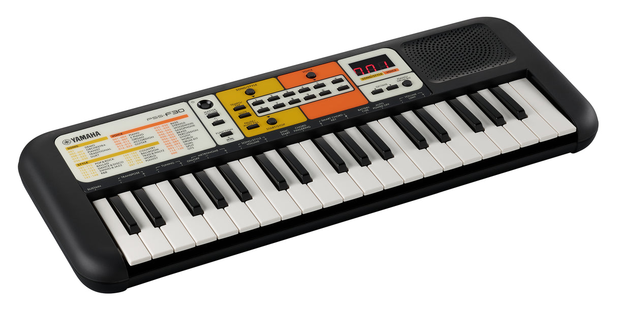 Yamaha PSS-F30 Children Keyboard (Black)