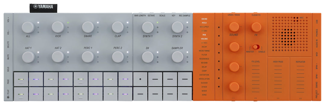 Yamaha Seqtrak Startpaket (Orange)