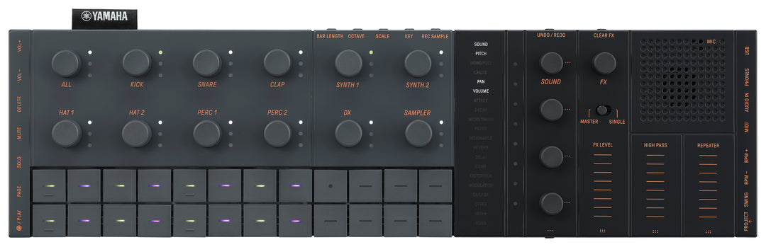 Yamaha Seqtrak Sequencer (Schwarz)