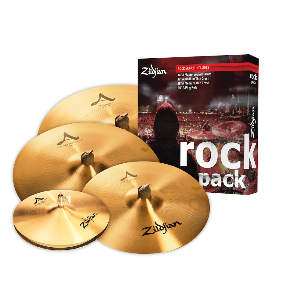 Zildjian A0801R Rock cymbalpack