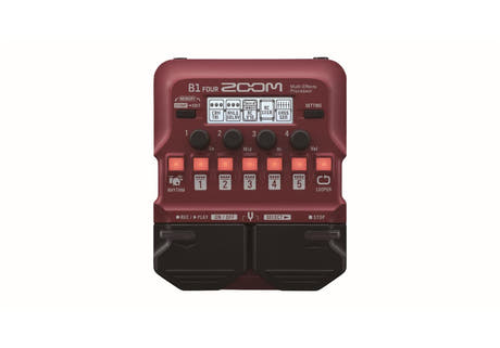 Zoom B1 Four Bass Multieffekt