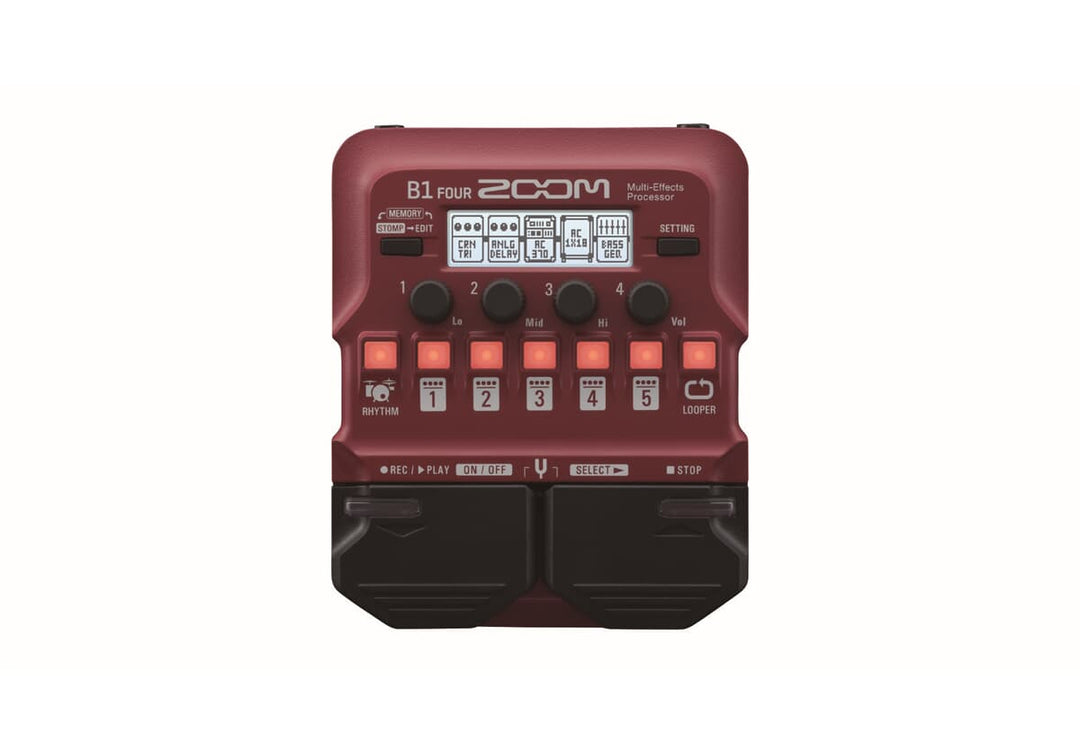 Zoom B1 Four Bass Multieffekt