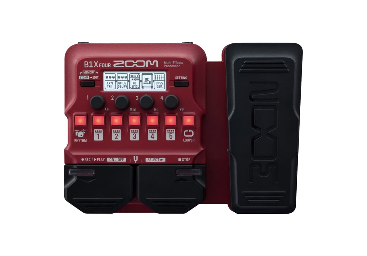 Zoom B1X Four Bass Multieffekt