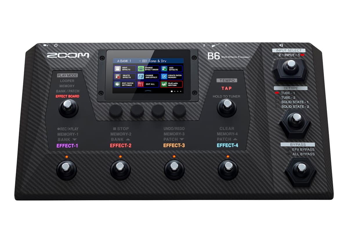 Zoom B6 Bass Multi-Effect