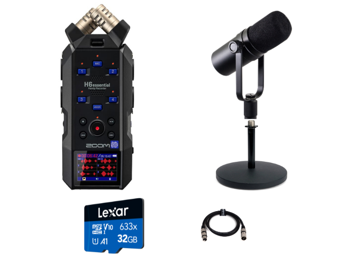 Zoom H6e Essential Podcast-Paket