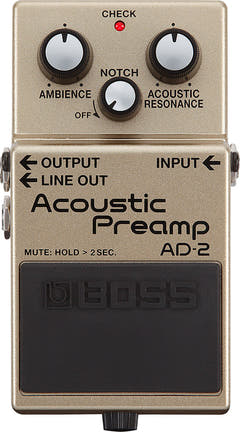 Boss AD-2 Acoustic Preamp Gitarrenpedal