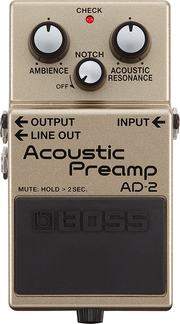 Boss AD-2 Acoustic Preamp Gitarrenpedal