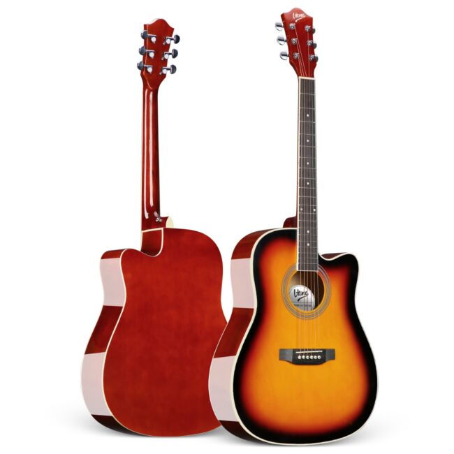 V-TONE AG TWO SB Akustische Gitarren für Einsteiger, Sunburst