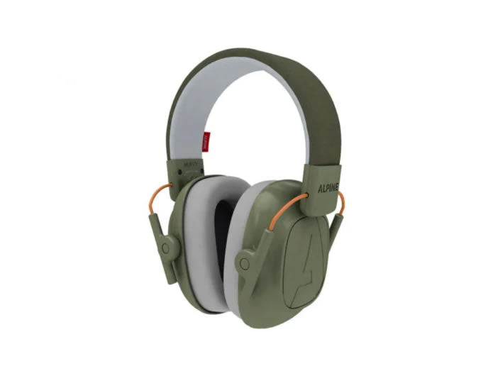 Alpine Muffy Mk2, hearing protection for children - green