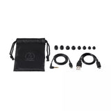 Audio-Technica ATH-ANC100BTBK Wireless Active Noise Cancelling In-Ear headphones (Black)