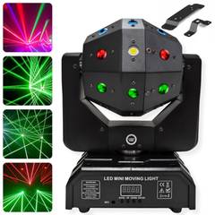 LIGHT4ME ATLAS bewegliche 4-in-1 LED Multieffektlampe