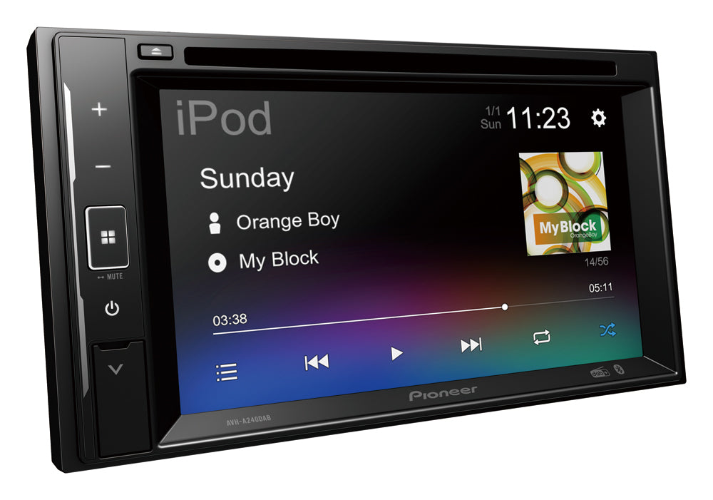 Pioneer AVH-A240DAB Autoradio CD/DAB+/Bluetooth und Touchscreen