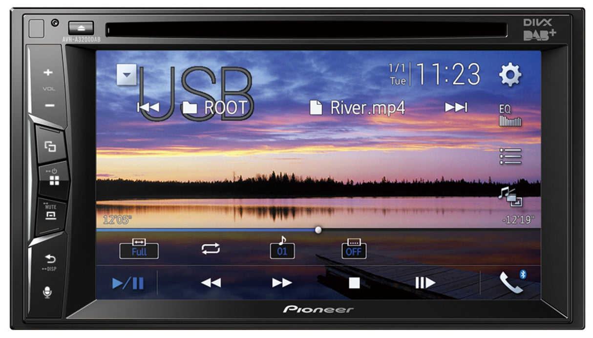 Pioneer AVH-A3200DAB - Bluetooth and DAB radio