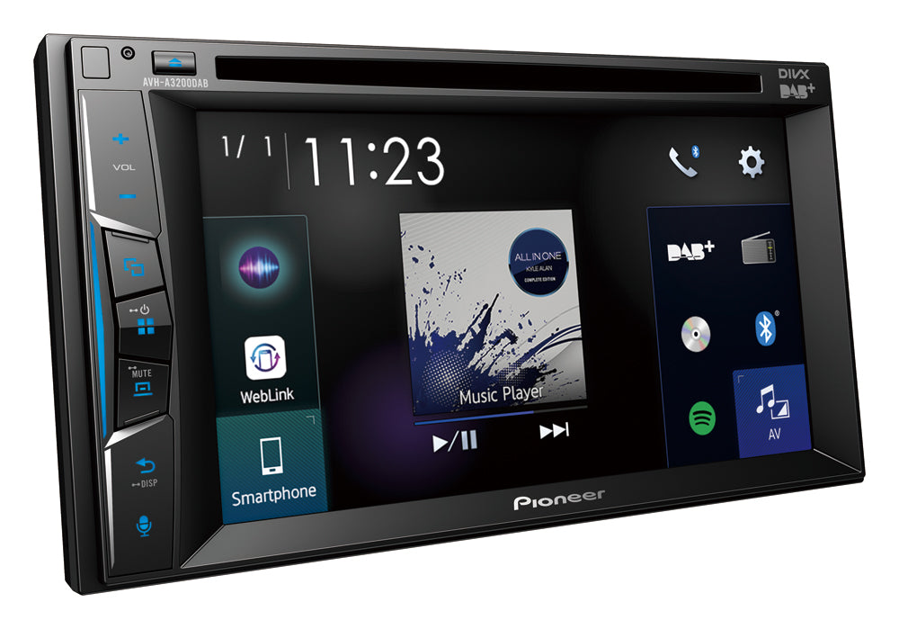 Pioneer AVH-A3200DAB - Bluetooth and DAB radio