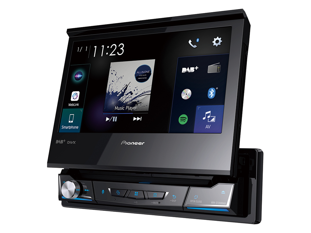 Pioneer AVH-Z7200DAB Apple CarPlay, Bluetooth und USB
