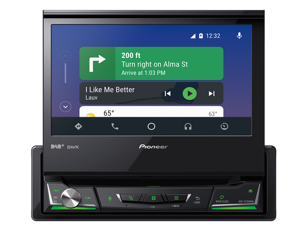 Pioneer AVH-Z7200DAB Apple CarPlay, Bluetooth und USB