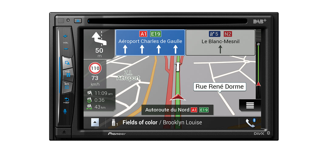 Pioneer AVIC-Z730DAB GPS Navigation, Kabelloses CarPlay und Bluetooth