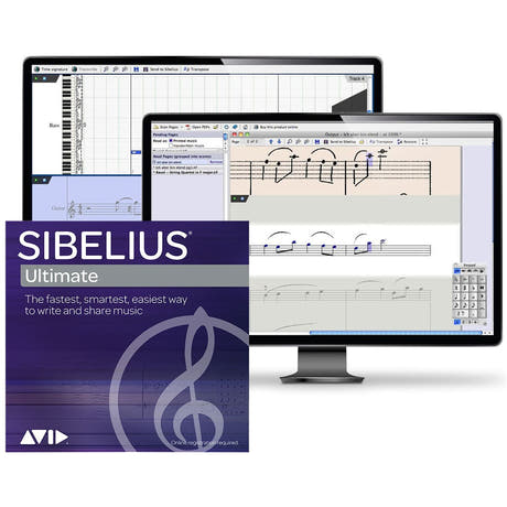 Sibelius Ultim Dauerlizenz mit PScore AScore