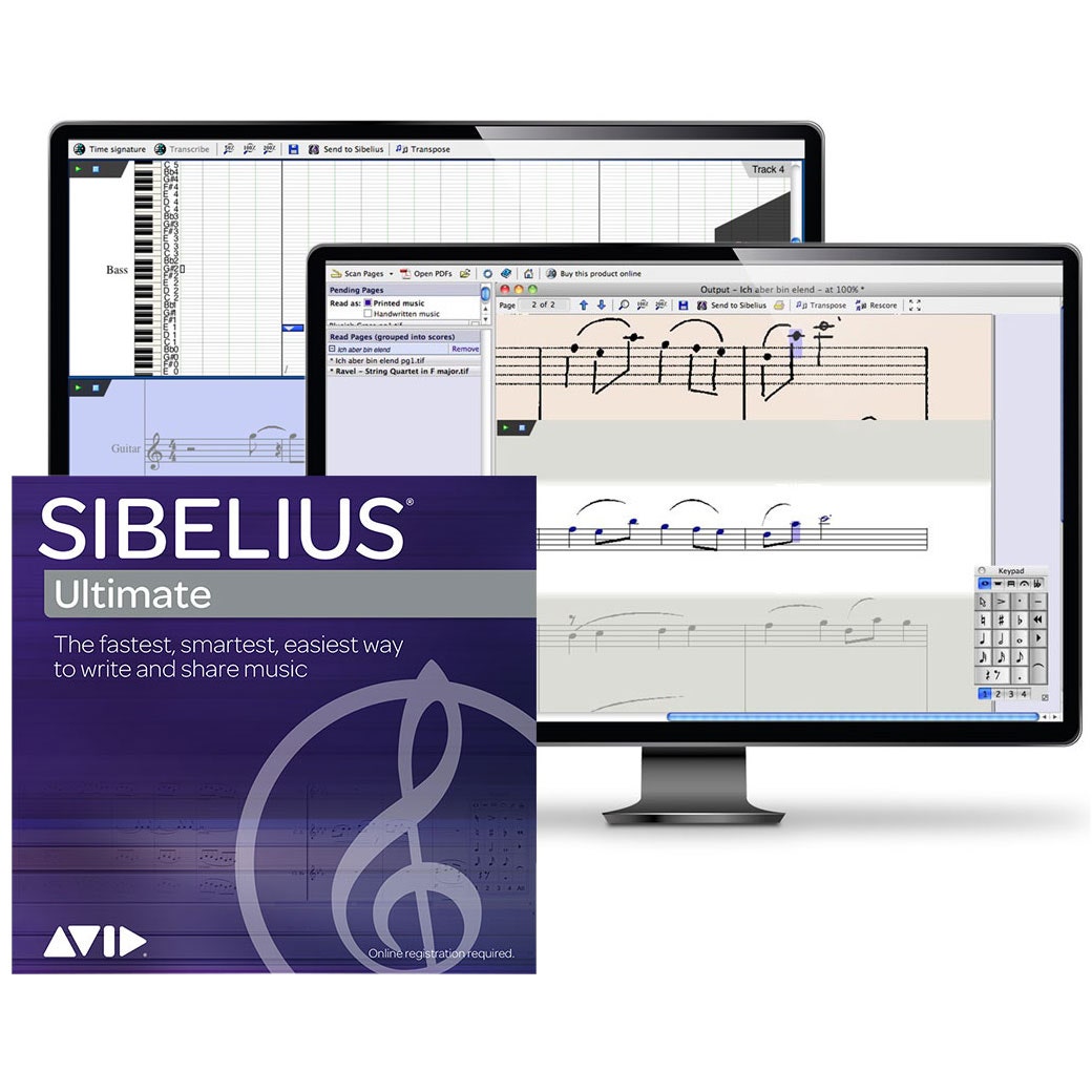 Sibelius Ultim Dauerlizenz mit PScore AScore