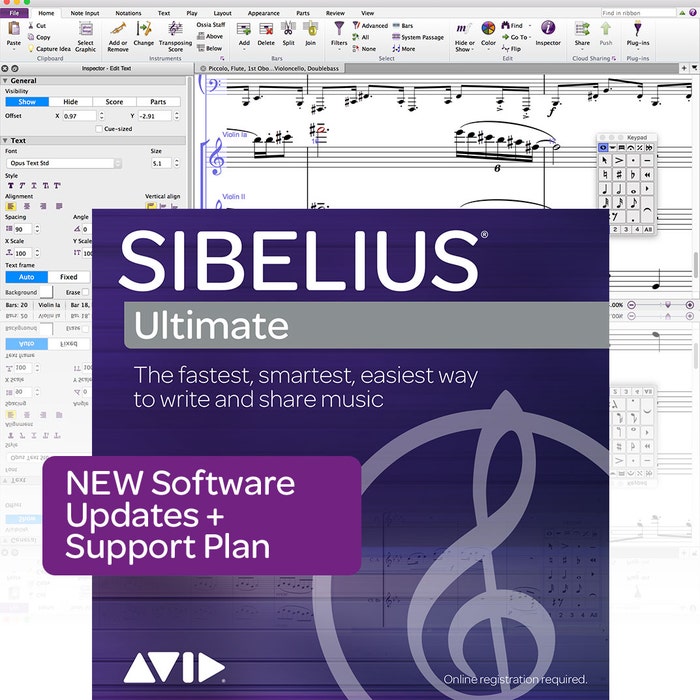 Sibelius Ultimate EDU-Abonnement Studierende/Lehrkräfte NEU