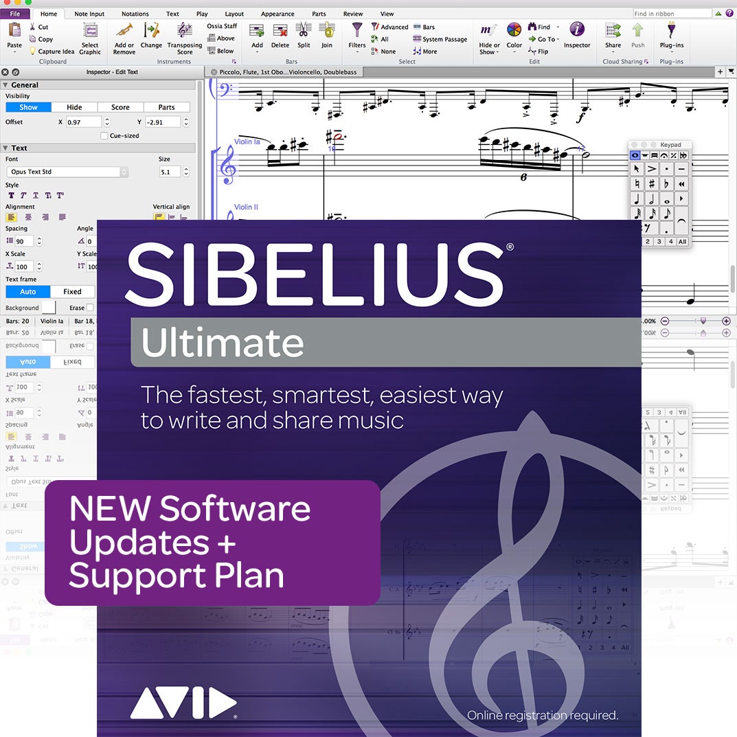 Sibelius Ultimate TEAM-Abonnement VERLÄNGERUNG