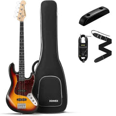 Donner DJB-510D E-Bass Paket Sunburst