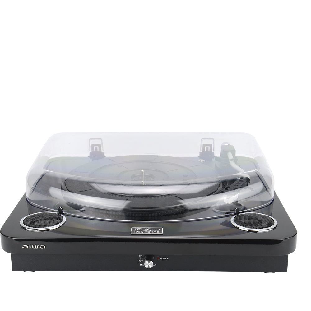 AIWA LPS-25 Pladespiller – Bluetooth, USB & FM, sort