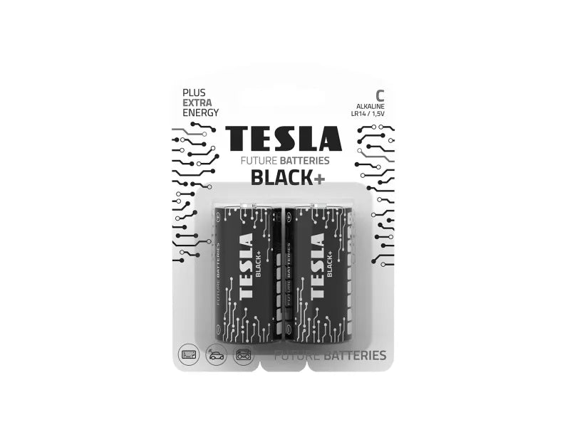 Tesla Black+ C Batterien (2 Stk)
