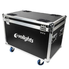 Flightcase für 4 Evolights 40x10W Wall Washer