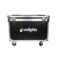 Flightcase für 4 Evolights 40x10W Wall Washer
