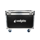 Flightcase für 4 Evolights 40x10W Wall Washer