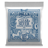 Ernie Ball Ernesto Palla Clear & Silver Guitar Strings, Classical