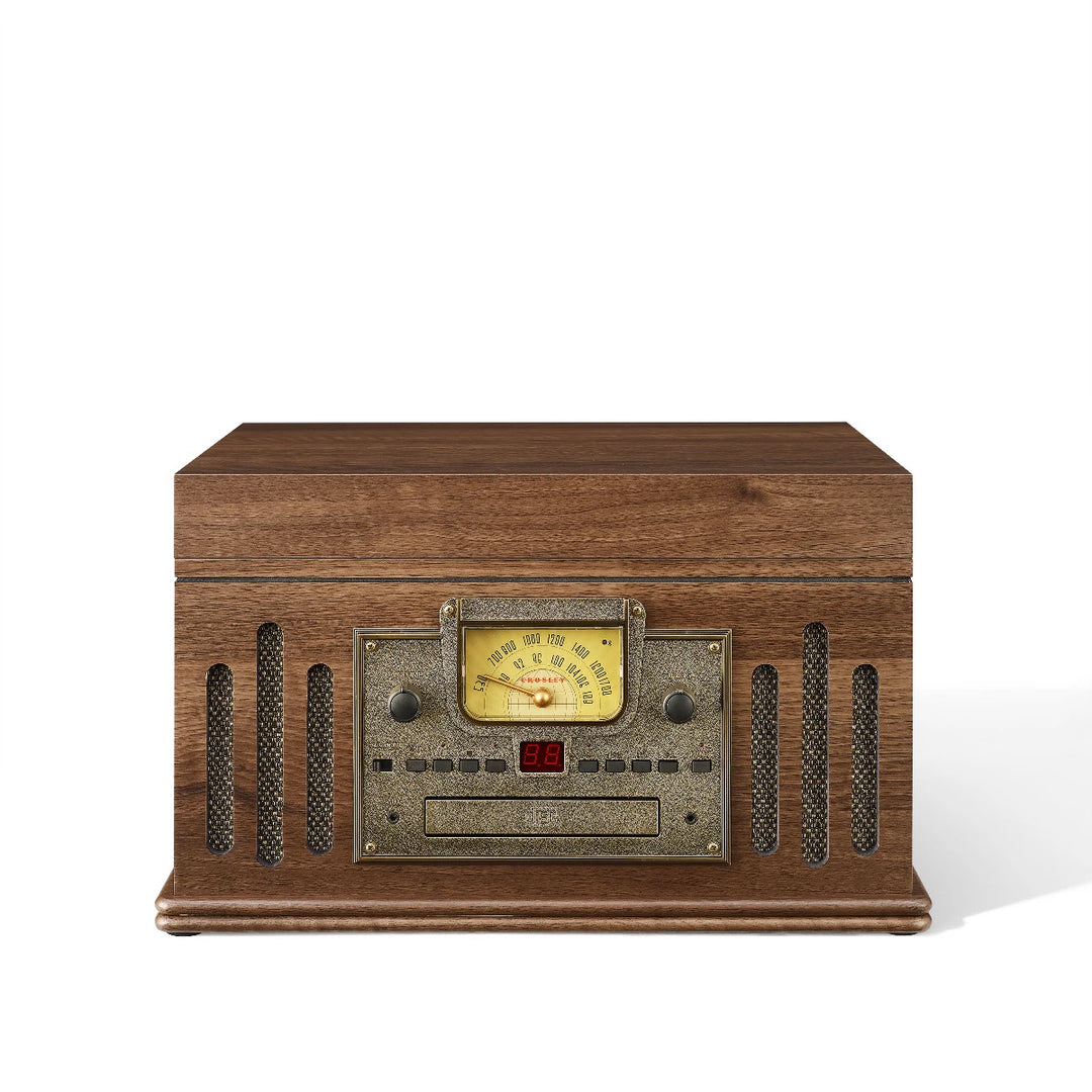 Crosley Musician 8-in-1 Musikanlage, Walnuss