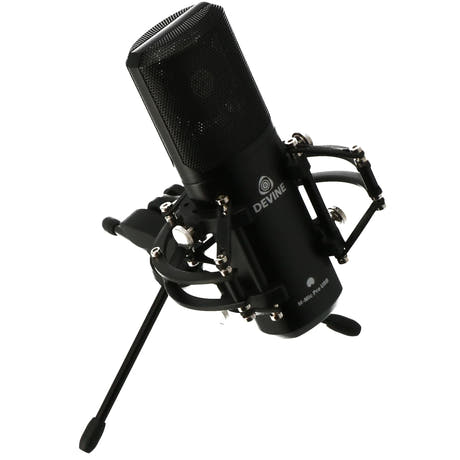 Devine M-Mic PRO Mikrofon (USB), Schwarz
