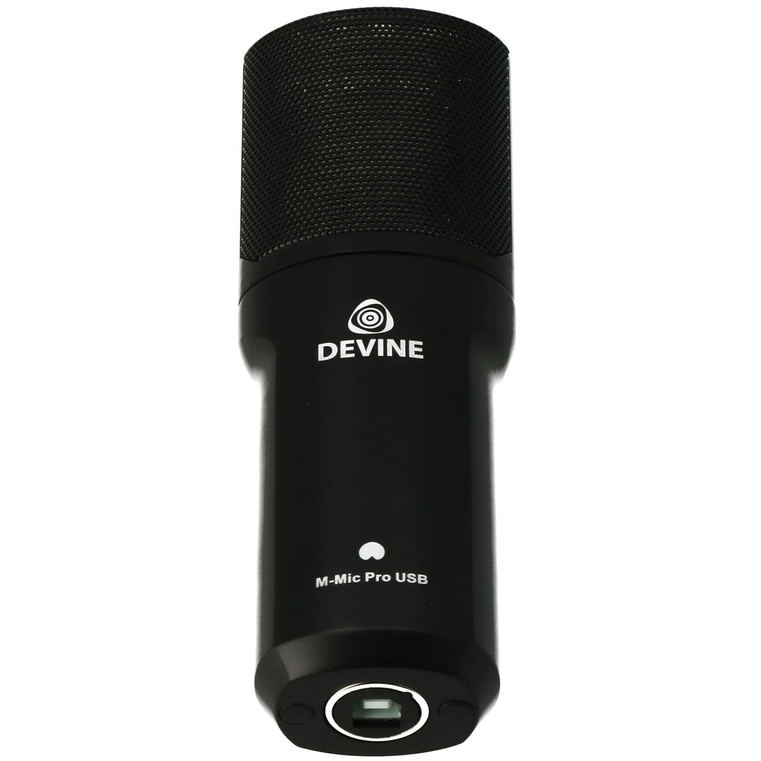 Devine M-Mic PRO Mikrofon (USB), Schwarz