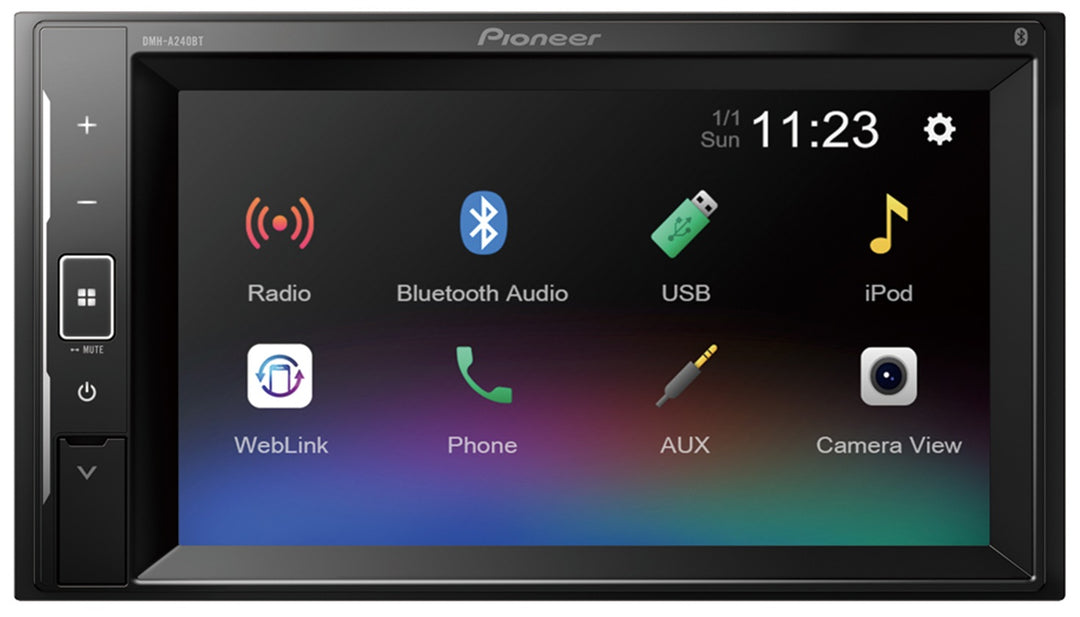 Pioneer DMH-A240BT Multimedia Autoradio m. Bluetooth