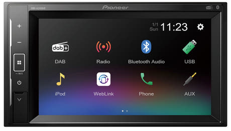 Pioneer DMH-A240DAB Autoradio Multimedia-Player Bluetooth/DAB+