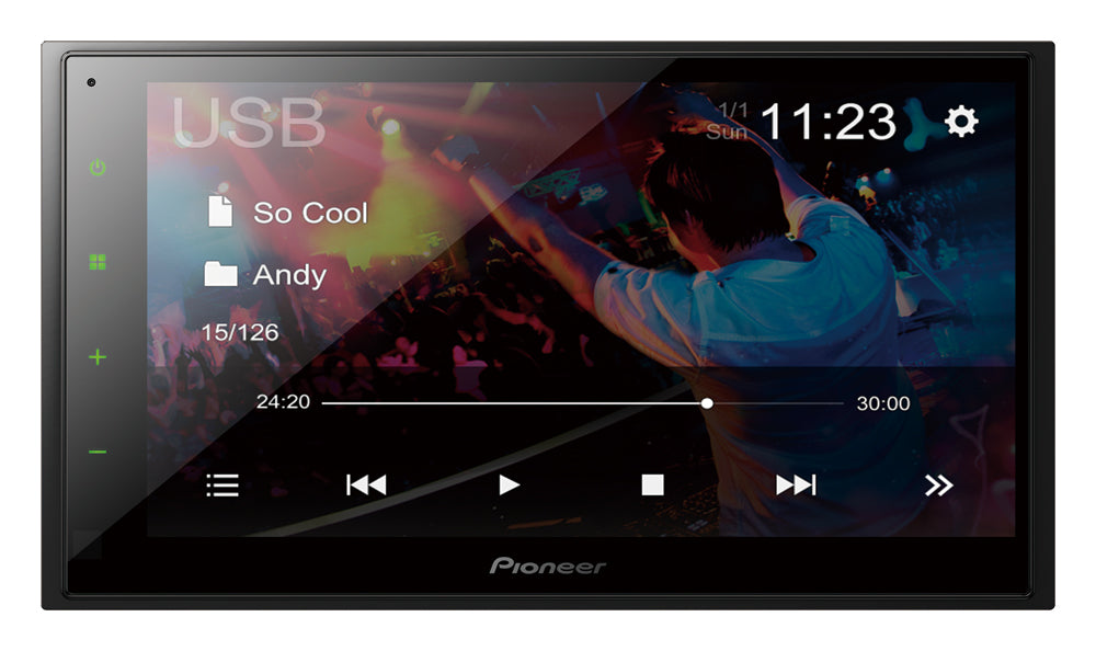 Pioneer DMH-A340DAB Autoradio Multimedia-Player Bluetooth / DAB+