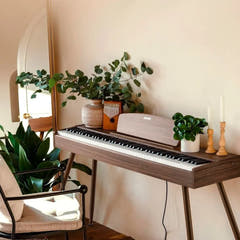 Donner DDP-80 E-Piano Nussbaum Komplette Pakke