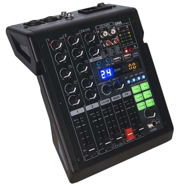 DNA EF-MIX 4, 4-Kanal-Mixer mit Bluetooth