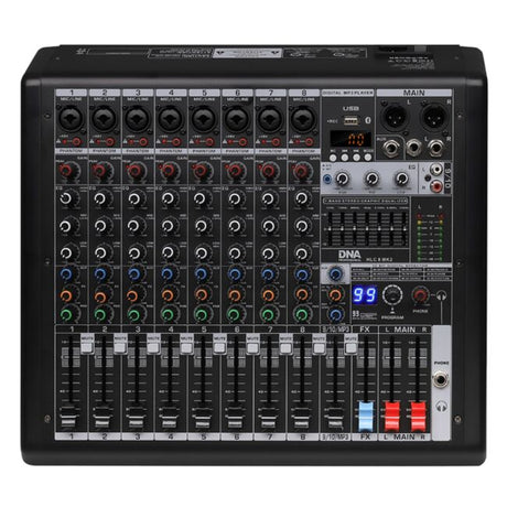 DNA HLC 8 MK2 analoger Audiomixer 8 Kanäle U