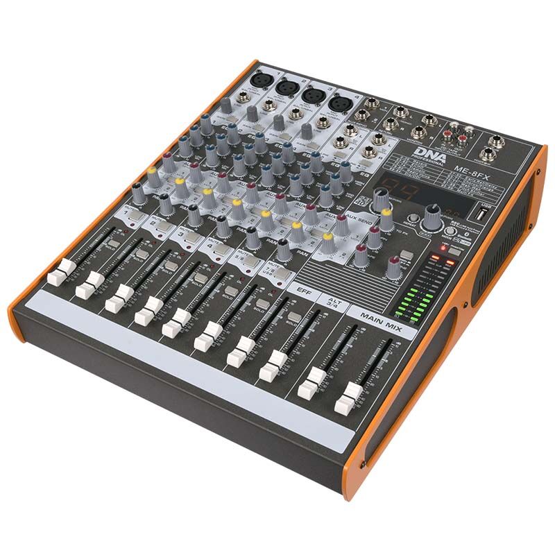 DNA ME-8FX 8-Kanal-Mixer mit Bluetooth