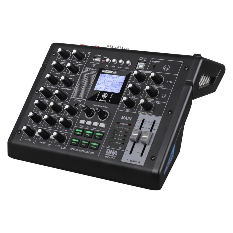 DNA MIX-EFF 4 Kanäle, Bluetooth, USB & DSP