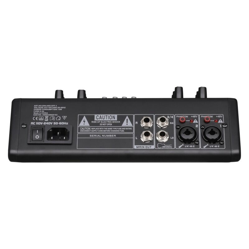 DNA MIX-EFF 4 Kanäle, Bluetooth, USB & DSP